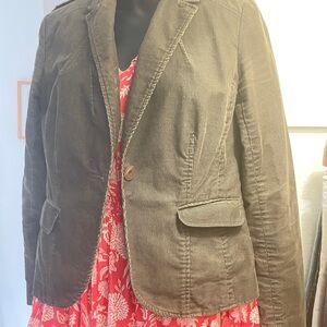 Cordoroy Olive Blazer Halogen Jacket